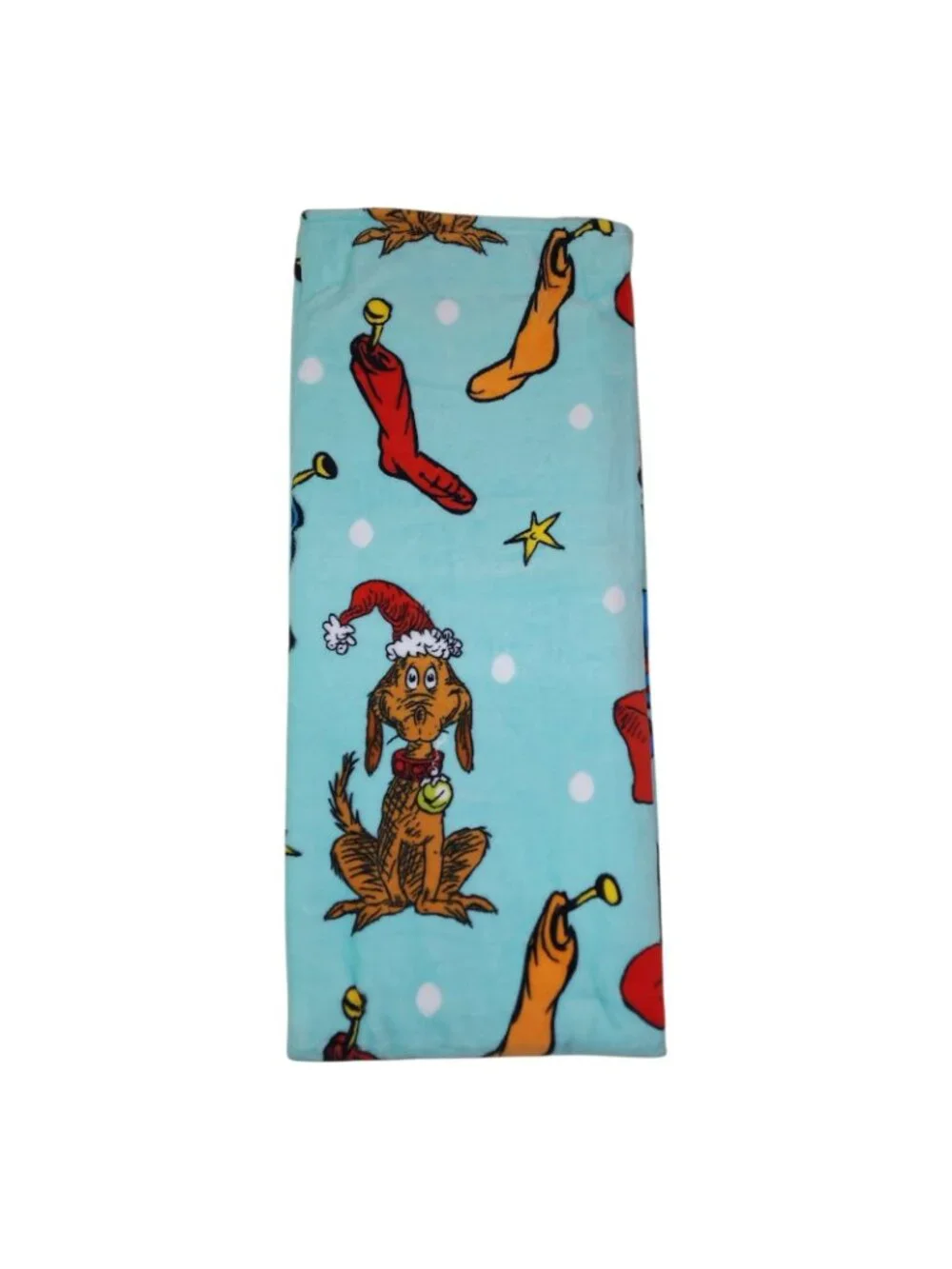 Dr Seuss The Grinch Plush Throw Blanket 50
